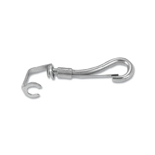Campbell Snap Hook, Malleable Iron And Steel, Swiveling Open Eye Spring, 5/16 Inches Hook Opening, 3-3/4 Inches L, 60 Lb - 1 per EA - T7607301