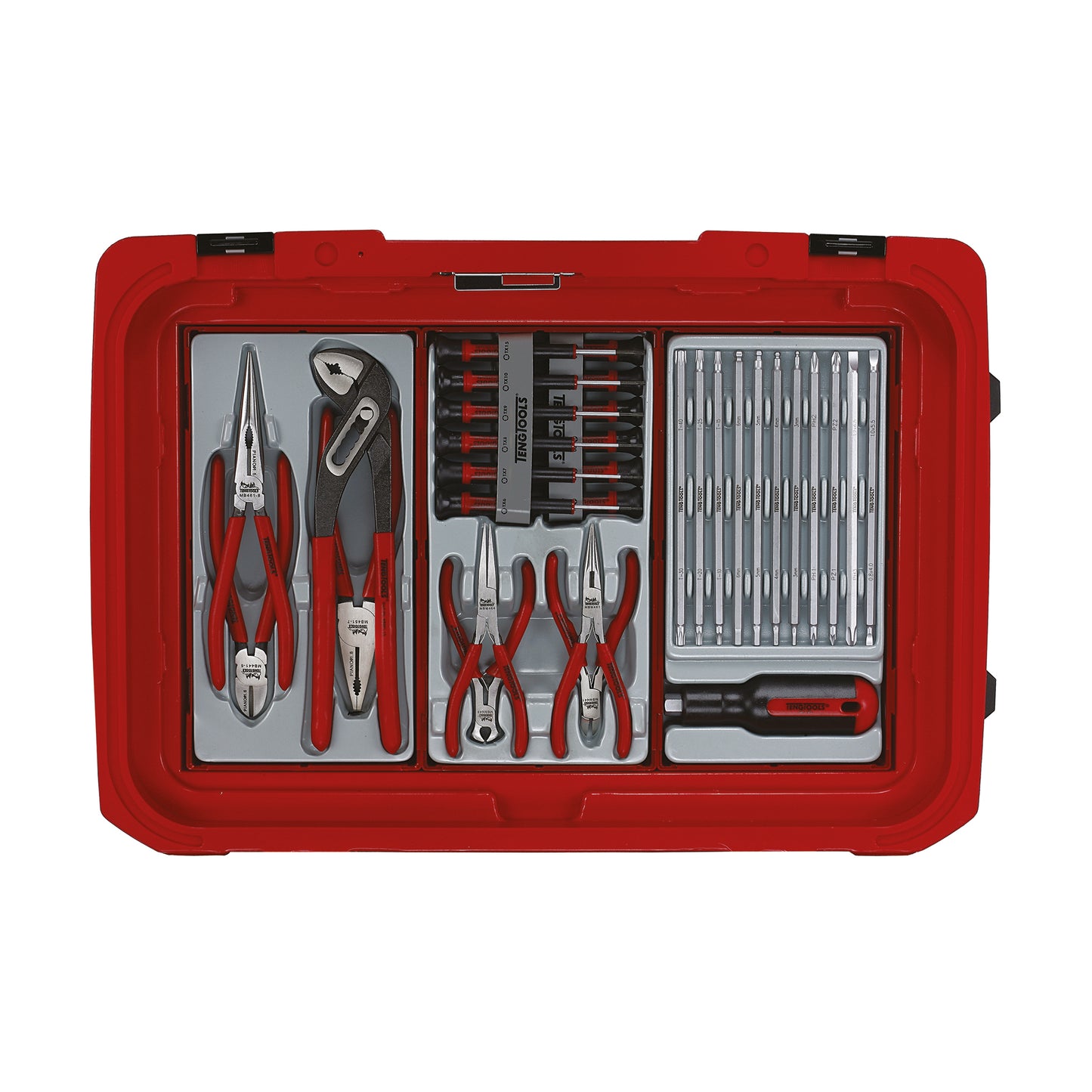 Teng Tools Juego de herramientas de servicio portátil de 193 piezas - SC03-KIT1