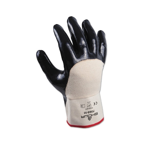 Showa 7066 Series Gloves, Navy/White, Palm Coated, Smooth Grip - 1 per DZ