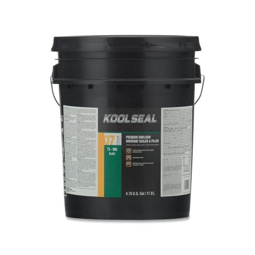 Kool Seal Emulsion Driveway Sealers & Filler, 55 Gal, Drum, Black, 7 Y ...