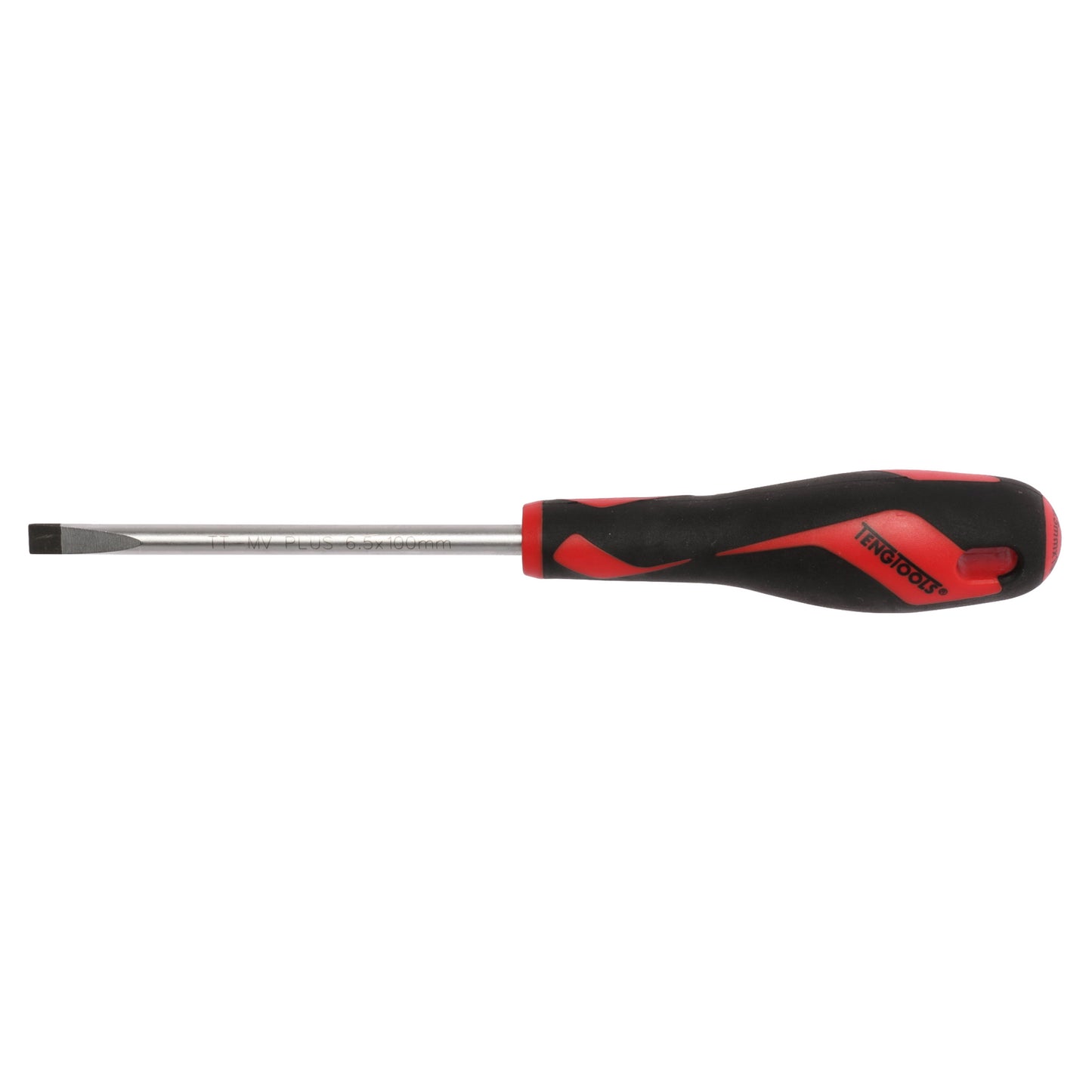 Teng Tools Tournevis à tête fendue de type plat de 6,5 mm / 1/4 pouce x 100 mm / 3,9 pouces de long - MD928N4 