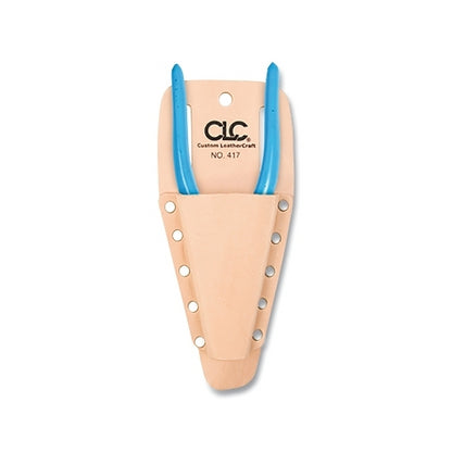 Clc Custom Leathercraft Plier/Tool Holder, 1 Compartment, Tan, Leather - 1 per EA