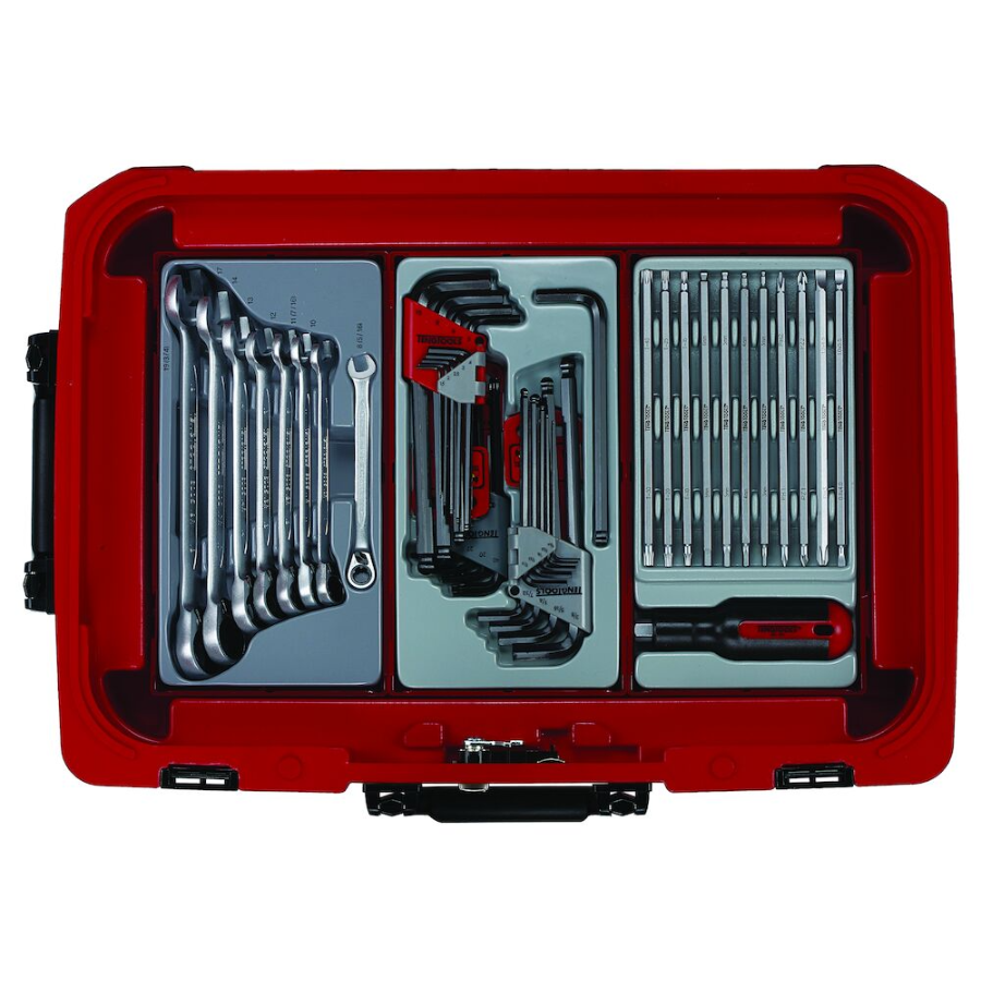 Teng Tools Juego de herramientas de servicio portátil de 232 piezas - SC02-KIT1