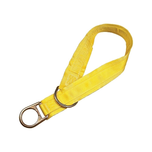 Dbisala Web Tie-Off Adaptor, 8 Ft, Yellow - 1 per EA - 1002008