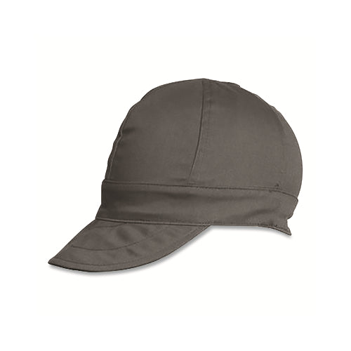 Lapco Low Crown Welding Cap, Flame-Resistant, Size 7-5/8, Gray, 6-Panel - 1 per EA - LAP6CFRGR758