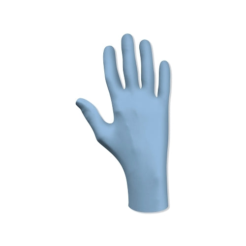 Showa Powder Free Biodegradable Disposable Nitrile Gloves, 2.5 Mil, X-Small, Blue - 2000 per CA - 7502PFXS