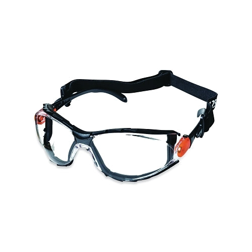 Sellstrom Xps502 Sealed Series Protective Eyewear Safety Glasses, I/O Lens, Polycarbonate, Blk/Orange Frame - 12 per CA - S71912