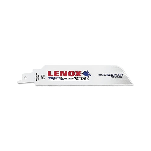 Lame de scie alternative bimétallique Lenox Lazer®, 9 pouces LX 1 pouces WX 0,035 pouces d'épaisseur, 18 Tpi, 2 Ea/Pk - 2 par PK - 24907T9118R