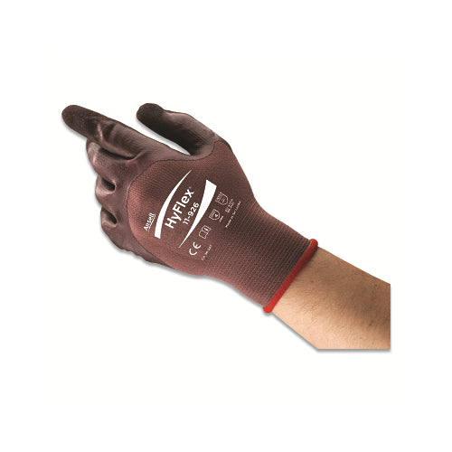 Hyflex 11-926 Oil Resistant Gloves, Size 11, Purple - 144 per CA - 256008