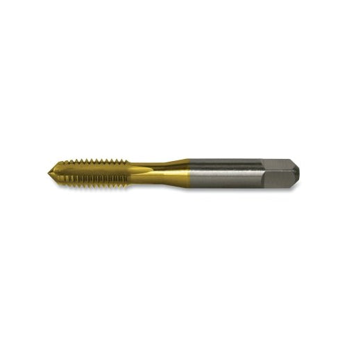 Greenfield Threading Tin Plug Straight Flute Hand Tap, 3Fl, M2.5-0.45 Tool Size, Metric - 1 per EA - 328689