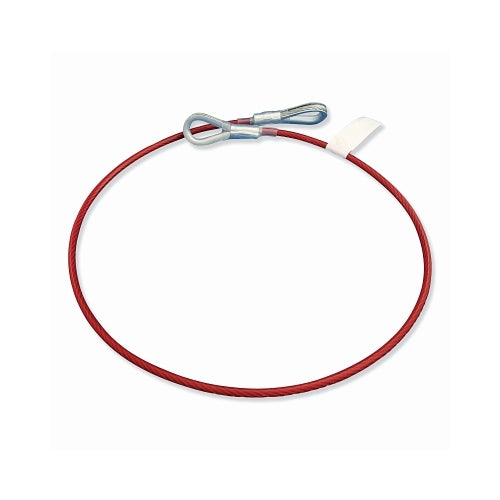 Peakworks Cable Anchor Sling, 1/4 Inches Pvc Coated Galvanized Cable, 5 Ft - 1 per EA - V8208005