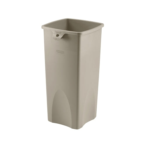 Rubbermaid Commercial Untouchable Containers, 23 Gal, Beige - 1 per EA - FG356988BEIG