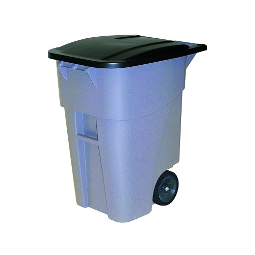 Rubbermaid Commercial Brute Roll Out Containers, 95 Gal, Blue - 1 per EA - FG9W2273BLUE
