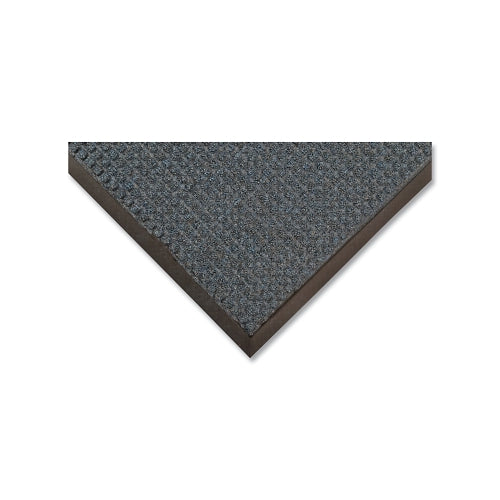 Notrax Guzzler? Scraping And Moisture Trap Entrance Mat, 3/8 Inches X 3 Ft W X 10 Ft L, Polypropylene/Rubber, Slate Blue - 1 per EA - 166S0310BU