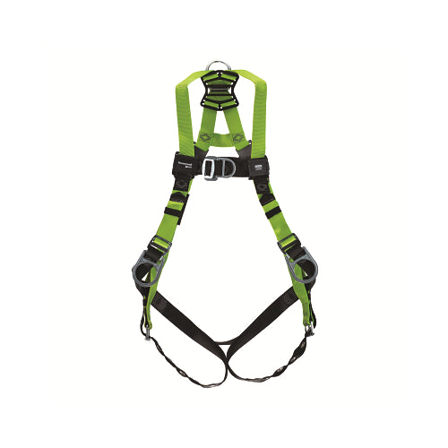 Honeywell Miller H500 Industry Standard Full-Body Harness, Back/Front/Side D-Rings, 2X-Large, Mating Chest/Tongue Leg Buckles, No Pads, Is4 - 1 per EA - H5IS311123