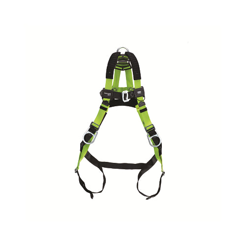 Honeywell Miller H500 Industry Standard Full-Body Harness, Back/Side D-Rings, Sm/Med, Mating Chest/Tongue Leg Buckles, Shoulder Pads, Is7P - 1 per EA - H5ISP111021