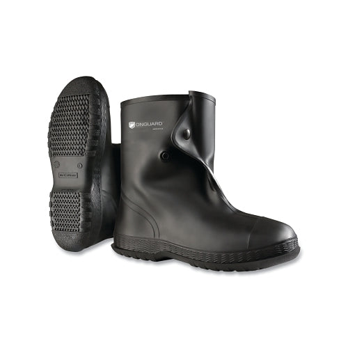 Onguard Overshoes, Large, 17 In, Pvc, Black - 1 per PR - 8603000.LG