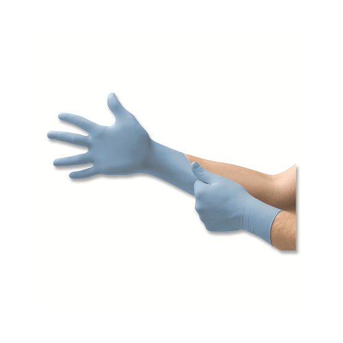 Microflex 92-134 Disposable Nitrile Exam Glove, Size S (6.5 To 7), Blue - 100 per DI - 92134070