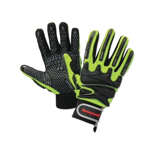 Honeywell Hand Protection Rig Dog Impact Gloves, Yellow/Black/Gray, 2X-Large - 1 per PR - MPCT100011XXL