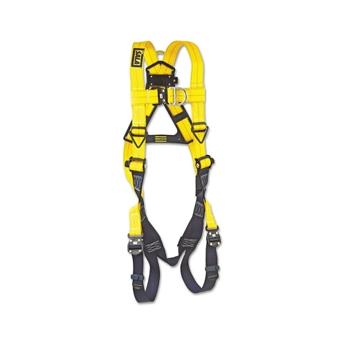 Dbisala Delta? Vest Style Climbing Harness With Back And Front D-Rings, 3X-Large, Yellow - 1 per EA - 70007406989
