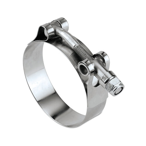 Ideal Heavy-Duty T-Bolt Clamp, 2 3/8"-2 3/4Inches Dia, 3/4"W, Stainless Steel - 10 per BX - 3.00E+11