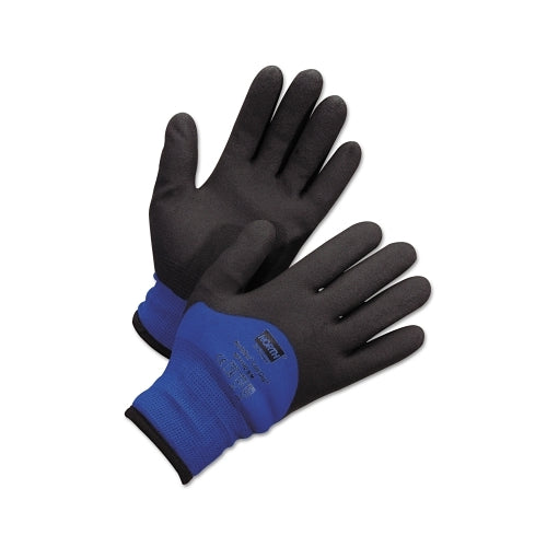 Honeywell North Northflex? Cold Grip? Coated Gloves, Small, Black/Blue - 12 per BG - NF11HD7S