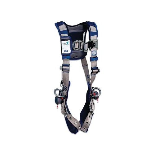 Dbisala Exofit Strata? Vest-Style Positioning/Climbing Harness, Back/Front/Hip D-Ring, X-Large, Tongue Buckle - 1 per EA - 70007681961