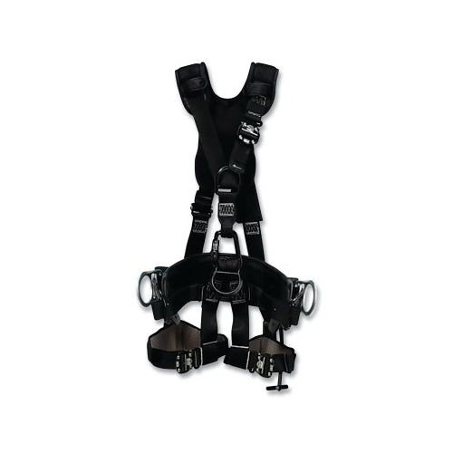 Dbisala Exofit Nex? Comfort Lineman Climbing/Positioning/Suspension Safety Harness With 4D Belt, Medium, Duo-Lok? Quick Connect - 1 per EA - 70007422812