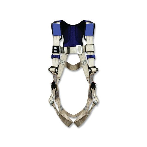 Dbisala Exofit? X100 Comfort Vest Safety Harness, Back D-Ring, Medium, Pass-Thru/Tongue Buckle - 1 per EA - 70804532177