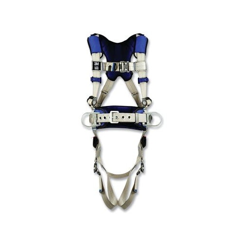 Dbisala Exofit? X100 Comfort Construction Positioning Safety Harness, Back/Hip D-Ring, Medium, Quick-Connect - 1 per EA - 70804532698
