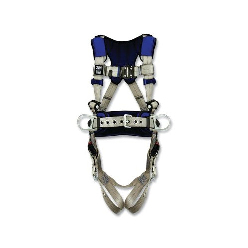 Dbisala Exofit? X100 Comfort Construction Positioning Safety Harness, Back/Hip D-Rings, X-Large, Quick-Connect/Tongue Buckle/Wds - 1 per EA - 70804540113