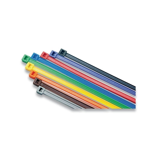 Anchor Brand General Purpose Cable Ties, 18 Lb Tensile Strength, 4.1 Inches L, Blue, 100 Ea/Bag - 100 per BG - 418BLU