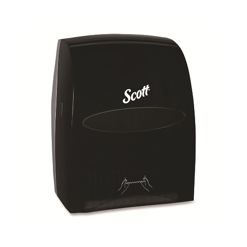 Scott Essential System Hard Roll Towel Dispenser, Manual, Wall Mount, Plastic, White - 1 per EA - 46254