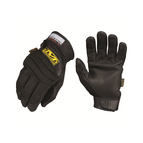Mechanix Wear Team Issue? With Carbonx® Level 5 Gloves, Leather/High-Density Foam, Black, 9/Medium - 1 per PR - CXGL5009