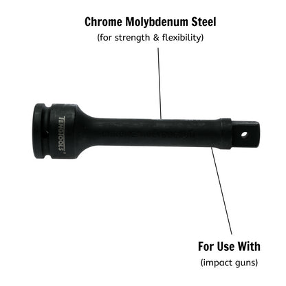 Teng Tools Barre d'extension d'impact en chrome-molybdène à entraînement 3/4 pouce 7 pouces - 940022-C