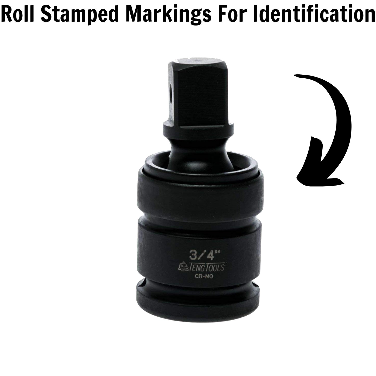 Teng Tools 940030-C Joint universel à impact en chrome-molybdène à entraînement 3/4"