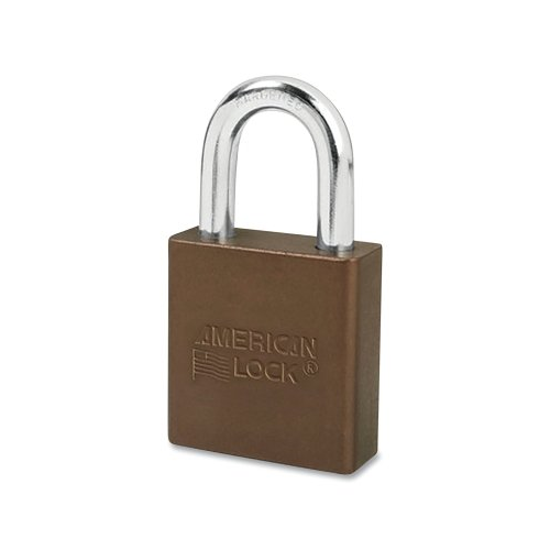 5 Inch Padlock American Lock Solid Aluminum Padlock, 5/16 Inches Dia, 1-1/8 Inches L ...