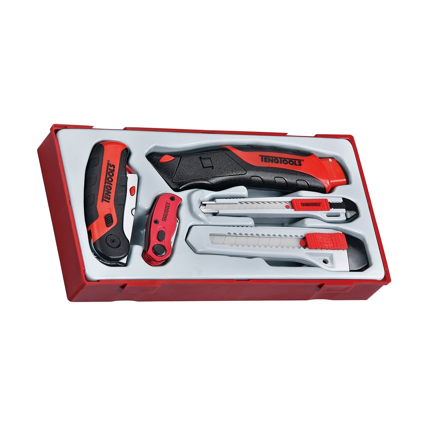 Teng Tools Juego de cuchillos y alicates de bloqueo y anillos de retención, regulares, mini, de 73 piezas - TC-6T-28 