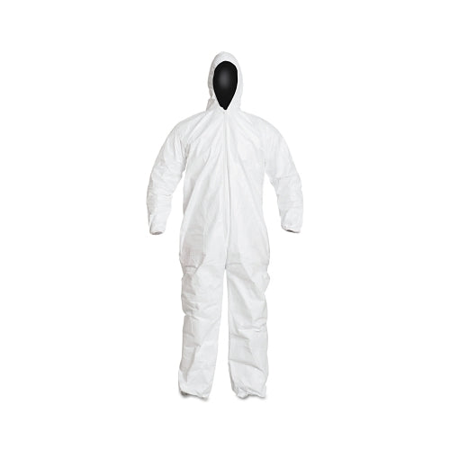 Dupont Tyvek® Isoclean® Coverall With Attached Hood, White, 3X-Large ...