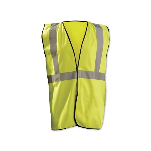 Occunomix Class 2 Type R High Visibility Value Standard Safety Vest, 2X-Large/3X-Large, Hi-Viz Yellow - 1 per EA - ECOGCY23X