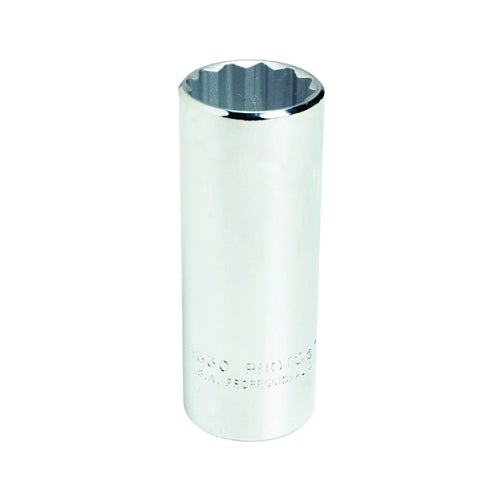 Proto Torqueplus Deep Sockets, 1/2 Inches Drive, 1 5/16 Inches Opening, 6 Points - 1 per EA - J5342H