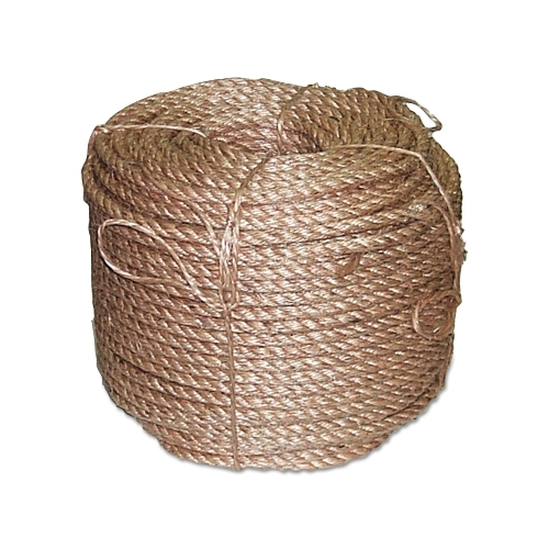 Anchor Brand Manila Rope, 3 Strands, 1/4 Inches X 2500 Ft - 50 per COI ...