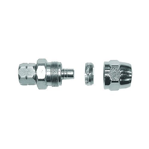 Binks Reusable Connectors, 1/4 Inches Id, 1/2 Inches Od, 500 Psi - 1 per EA - 721306