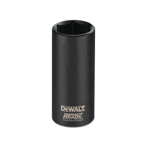 Dewalt Impact Ready Deep Sockets, 1/2 In, 3/8 Inches Drive - 1 per EA - DW2286
