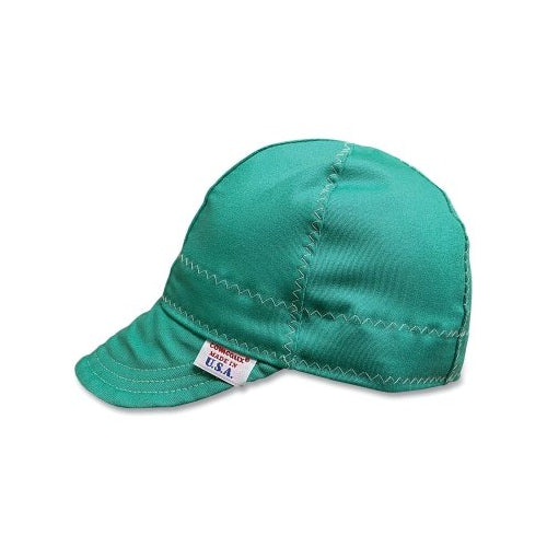 Comeaux Caps Single Sided Cap, 7-3/8, Green - 1 per EA - 1400FR738