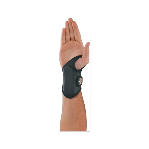Ergodyne Proflex® 4020 Wrist Supports, Blue, Medium, Right Hand - 1 per EA - 70204