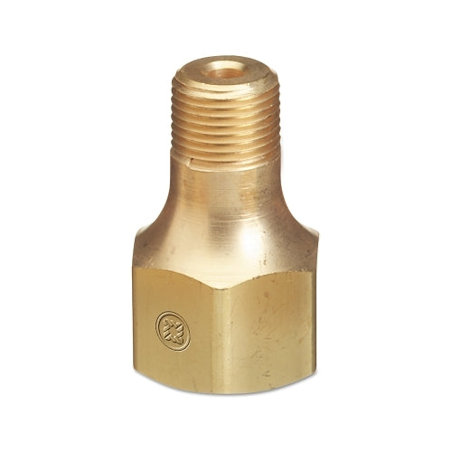 Western Enterprises Male Npt Outlet Adaptor For Manifold Pipelines, Stnless Steel, Air/Argon/Helium - 1 per EA - B677SS