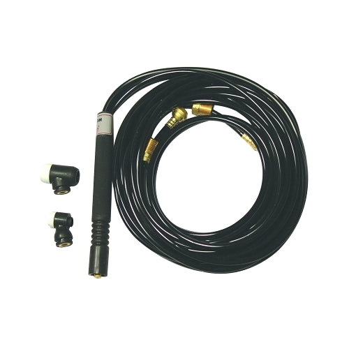 Weldcraft Water Cooled Flexible Tig Torch Packages, Flexible Head, 25 Ft Vinyl Cable - 1 per EA - WP22525