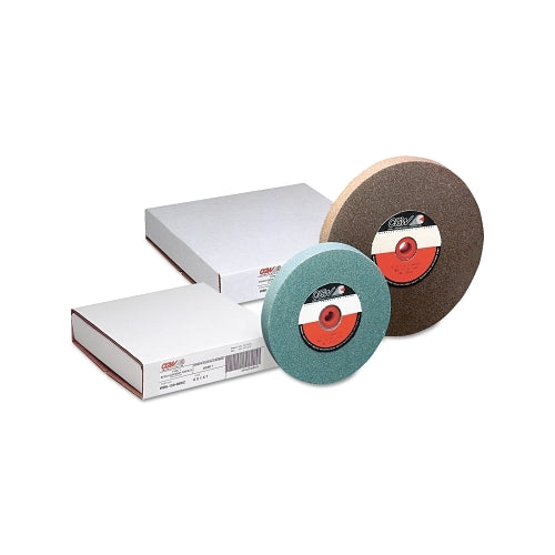 Cgw Abrasives Bench Wheels, Brown Alum Oxide, Single Pack, Type 1, 6 X 1, 1Inches Arbor, 36, O - 1 per EA - 38012