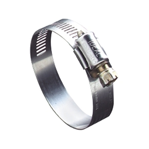 Ideal 57 Series Worm Drive Clamp, 2Inches Hose Id, 1 3/4-2 3/4"Dia, Stainless Steel 201/301 - 100 per CA - 5736